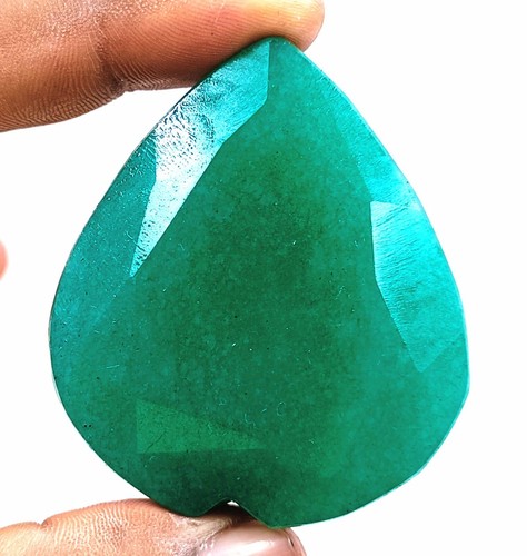 IGL Certified 359.65 Ct Green Emerald Natural Loose Gems Opaque Heart Cut! AAE - Picture 8 of 8