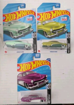 HOT WHEELS HIROHATA MERC Lot of 3 different Rod Squad BRAND NEW L@@K!