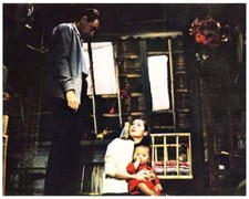 THE WORLD OF SUZIE WONG color 8x10 still NANCY KWAN & WILLIAM HOLDEN -- n451