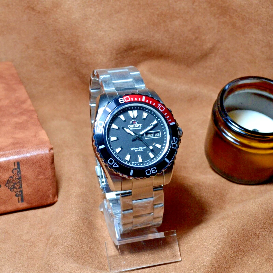 Reloj Pulsera Hombre Vintage Japonés Orient Diver 200M Automático Reparado Foto 4 de 4