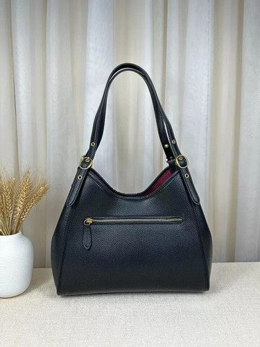 COACH Lori Shoulder Bag Black C4824 Outlet NEW leather - Picture 5 of 10