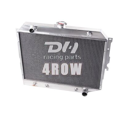 4 Row Radiator For 1968-73 Dodge Challenger/Charger/Coronet Plymouth Mopar CC374