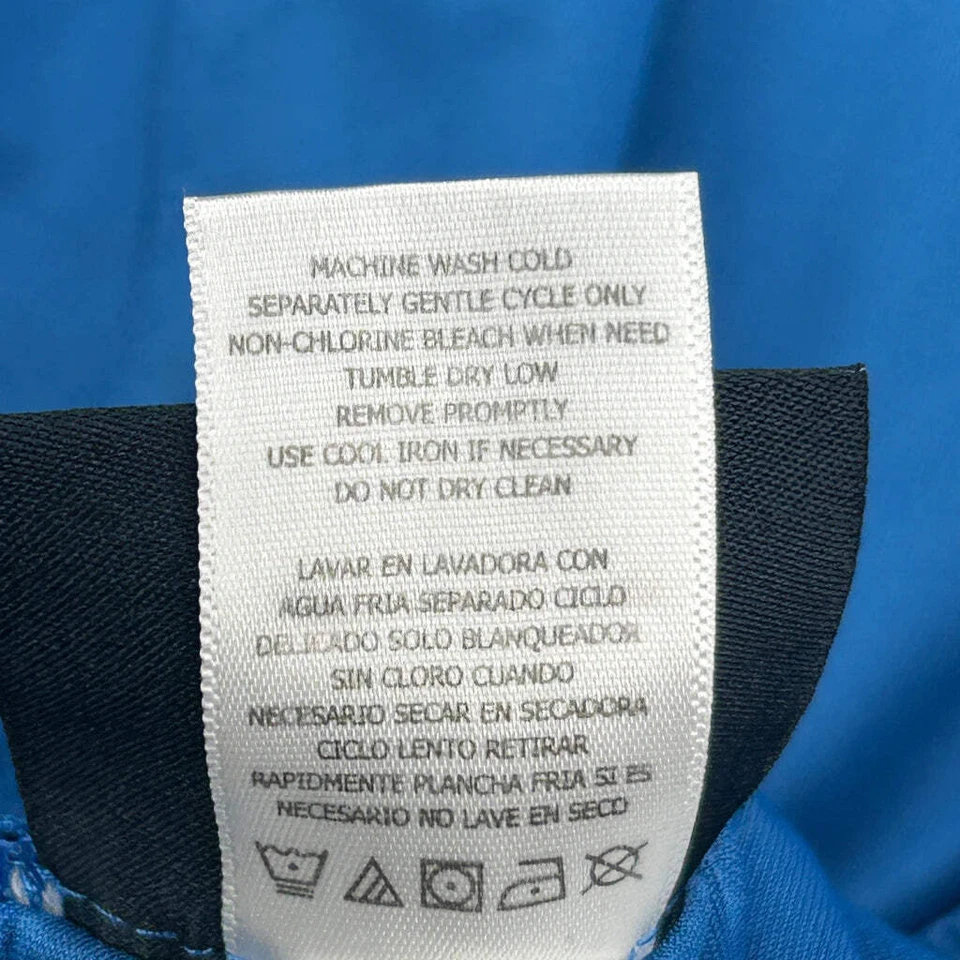 Reebok Sport Shorts - 2XL Blue Polyester - Image 4 of 4