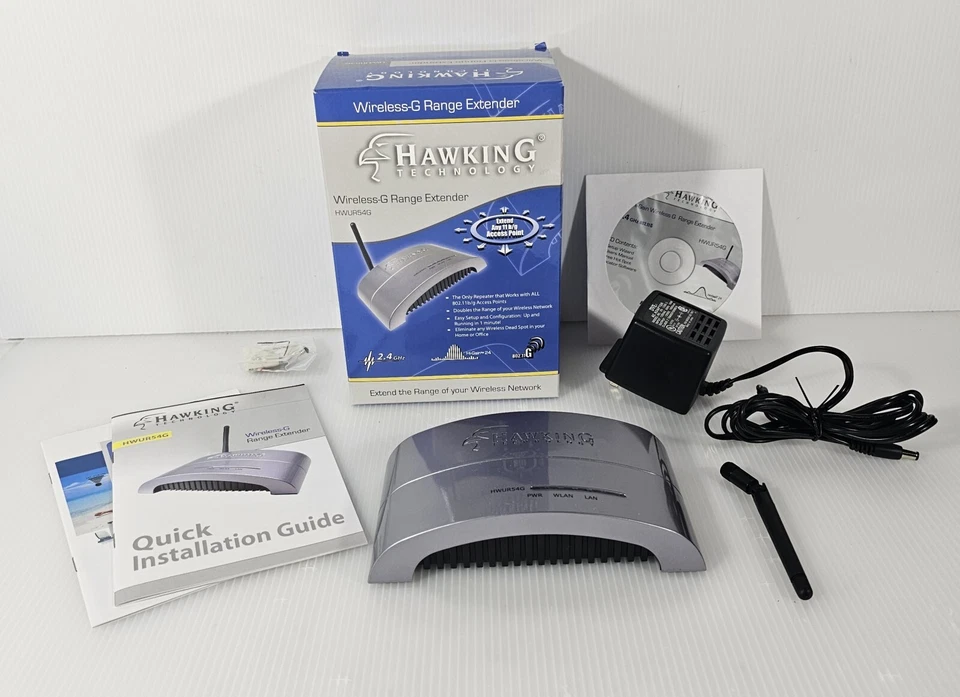 Extensor de alcance inalámbrico Hawking Technology-G NUEVO Foto 2 de 4
