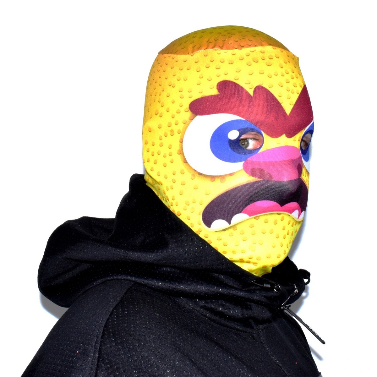 Hangry Herbert Monster 3D Effect Face Skin Fabric Halloween Mask