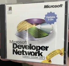 Microsoft Developer Network 2 CD Library Set For  October 1997