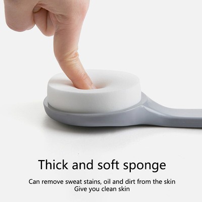 2Pcs Lotion Sunscreen Ointment Applicator Long Handle Body Cleaner Shower Br^>d