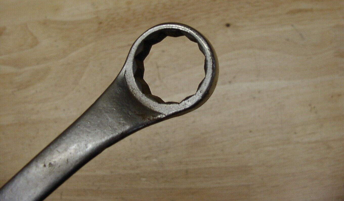 Vntg Craftsman   Double Offset 12 Pt Box End Wrench,15/16" X 1" X 13-1/2",READ!
