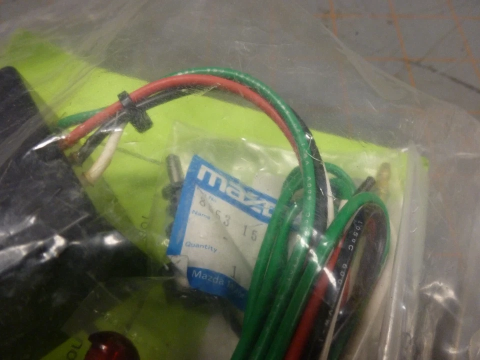 NOS Star Formula Low Coolant Warning Light Kit For Mazda RX-7 1986-87 - Image 4 of 4