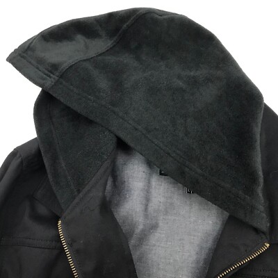 O'NEILL Santa Cruz Zip Trucker Jacket Mens L Cotton Canvas Soft