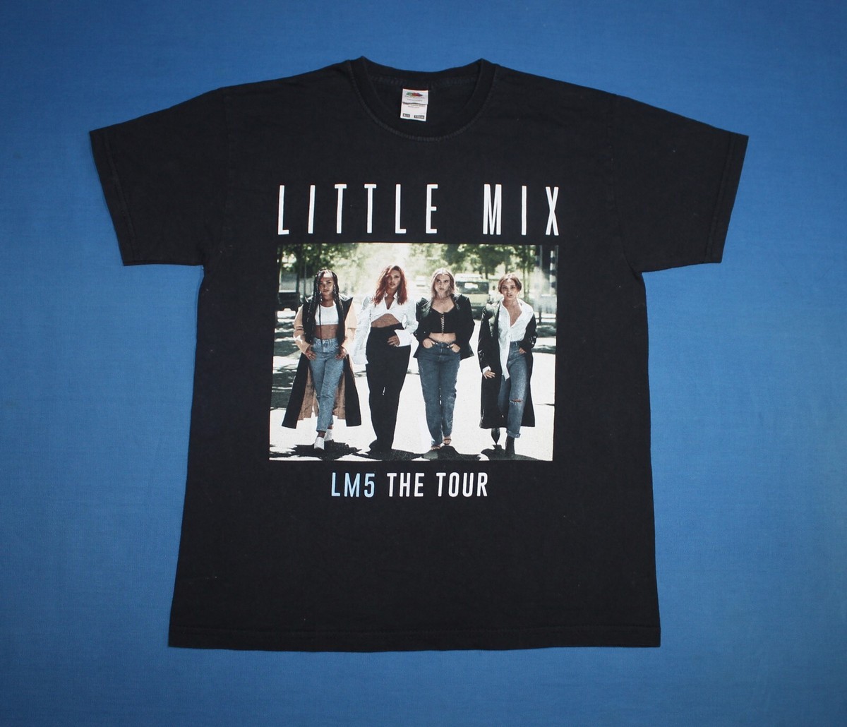 2019 Kids Little Mix Shirt LM5 The Tour Pop Band Black Youth Tee 9