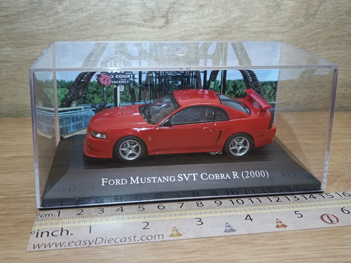 FORD MUSTANG SVT COBRA R 2000 1:43 | eBay