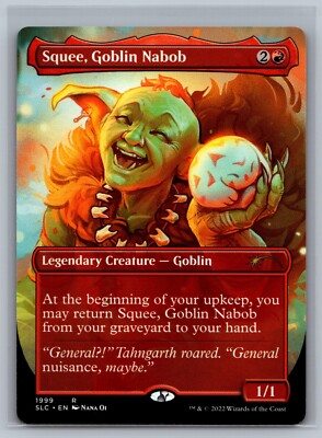 MTG TCG Secret Lair: 30th Anniversary Countdown Kit Squee, Goblin Nabob #1999