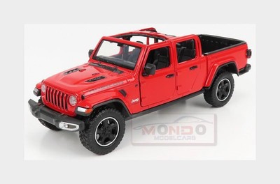 1:27 Motormax Jeep Gladiator Pick-Up Rubicon Hard-Top Open 2020 rot MTM79370R Mo