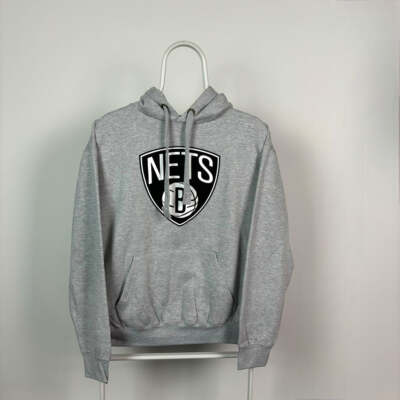 Outerstuff NBA Brooklyn Nets Graphic Irving Hoodie Grey Medium