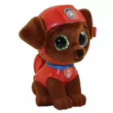 NIB Paw Patrol TY Mini Boos Hand Painted Collectible Zuma Water Support Labrador