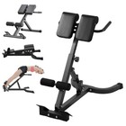 Roman Chair Foldable 8 Backrest Positions Thick Padding Non Slip Handle 150kg