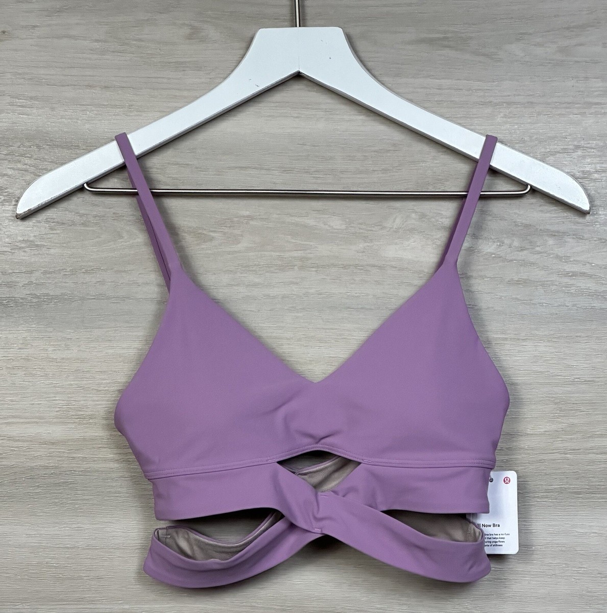 Lululemon Still Now Bra A/B Cup Size 6 Jubilee JUBL 75291 | eBay