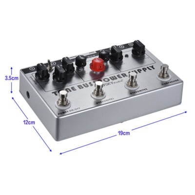 Mosky Tone Bus. 3 Multi Effect Pedal + 8 Outputs Isolated Power