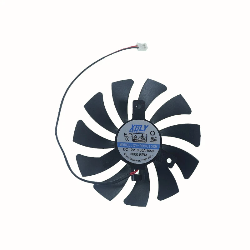 XY-D09010SM DC12V 2PIN graphics fan for MSI GeForce GTX 1650 AERO ITX 4G OC - Image 2 of 2