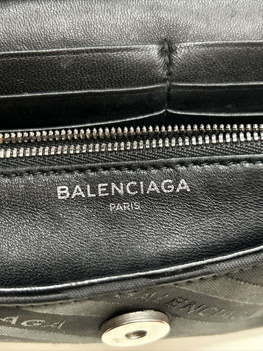 Balenciaga BB Logo Black Nylon Small Shoulder Bag | eBay Balenciaga BB Logo Black Nylon Small Shoulder Bag | eBay