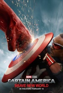 Captain America Brave New World 27x40 D/S Teaser #2