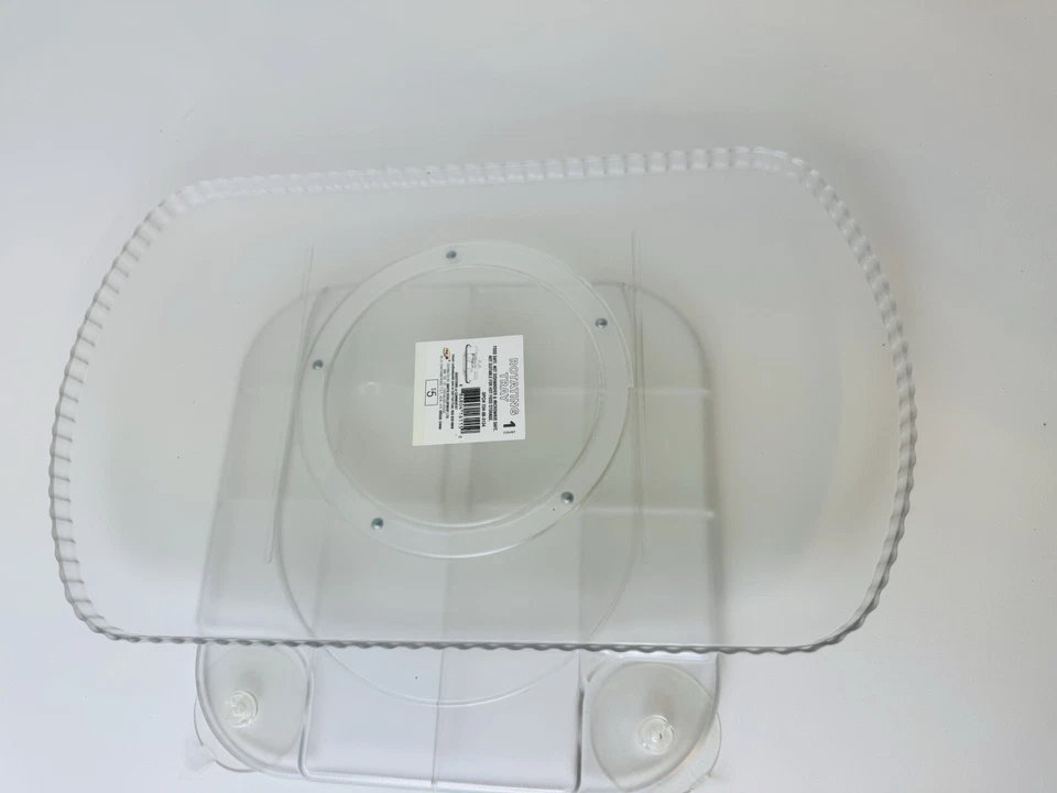 X5 Target Bullseye's Playground Rectangle Rotating Susan 15" x 9 Food Safe Tray - Image 3 of 4