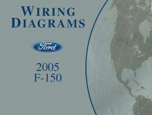 Details About 2005 Ford F 150 Truck Wiring Diagrams Schematics Drawings Color Codes Factory