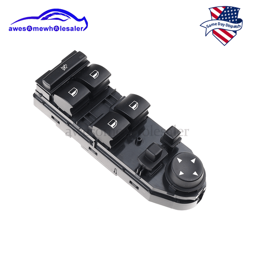 Master Power Window Control Switch 61313414355 For 2004-2010 BMW X3 Driver Side - Picture 6 of 6
