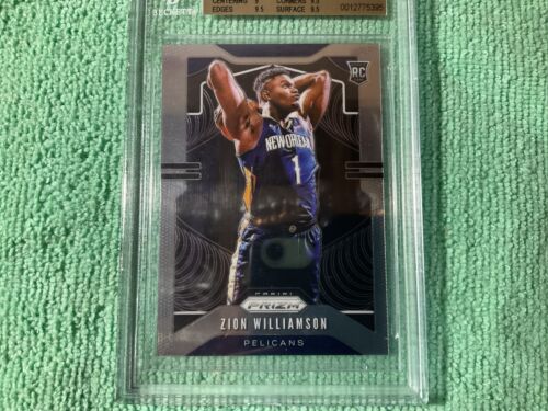 2019 Panini PRIZM Rookies Zion Williamson BGS 9.5 GEM MINT Rookie RC # 248 - Picture 4 of 7
