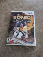 Sonic e gli anelli segreti Nintendo Wii completo CIB 1 ANNO DI GARANZIA 
