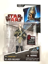 Star Wars Concept Art Ki-Adi-Mundi Legacy Collection Figure BD38 On Card
