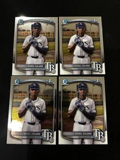 (4) 2025 Bowman Chrome Warel Solano #BCP-225 Bowman Chrome Prospects