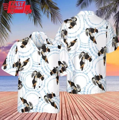 Brad Pit Reprint Hawaiian Shirt, Tyler Durden Fight Club Tocan Bird 