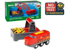 BRIO World 33213 Remote Control Engine Train Set Wooden Railway Toy Kids 3 