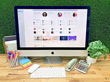 Apple iMac 27" 2013 Intel "Core i5" 3.2GHz 32GB RAM 1TB HDD MacOS Catalina 