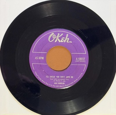 Onie Wheeler   I'll Swear You Don't Love Me / Closing Time - 7'' RECORD