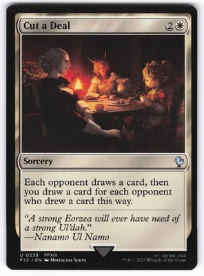 Cut a Deal U MTG Commander: FINAL FANTASY 238 NM
