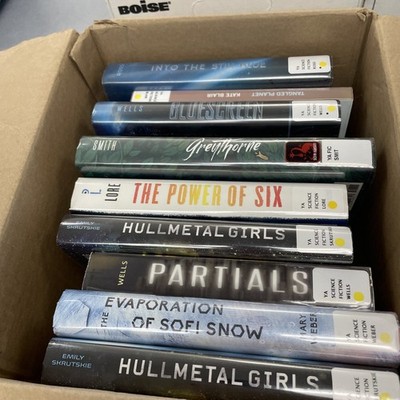 Young Adult Book Variety Science Fiction Lot of 9 Ex-Lib