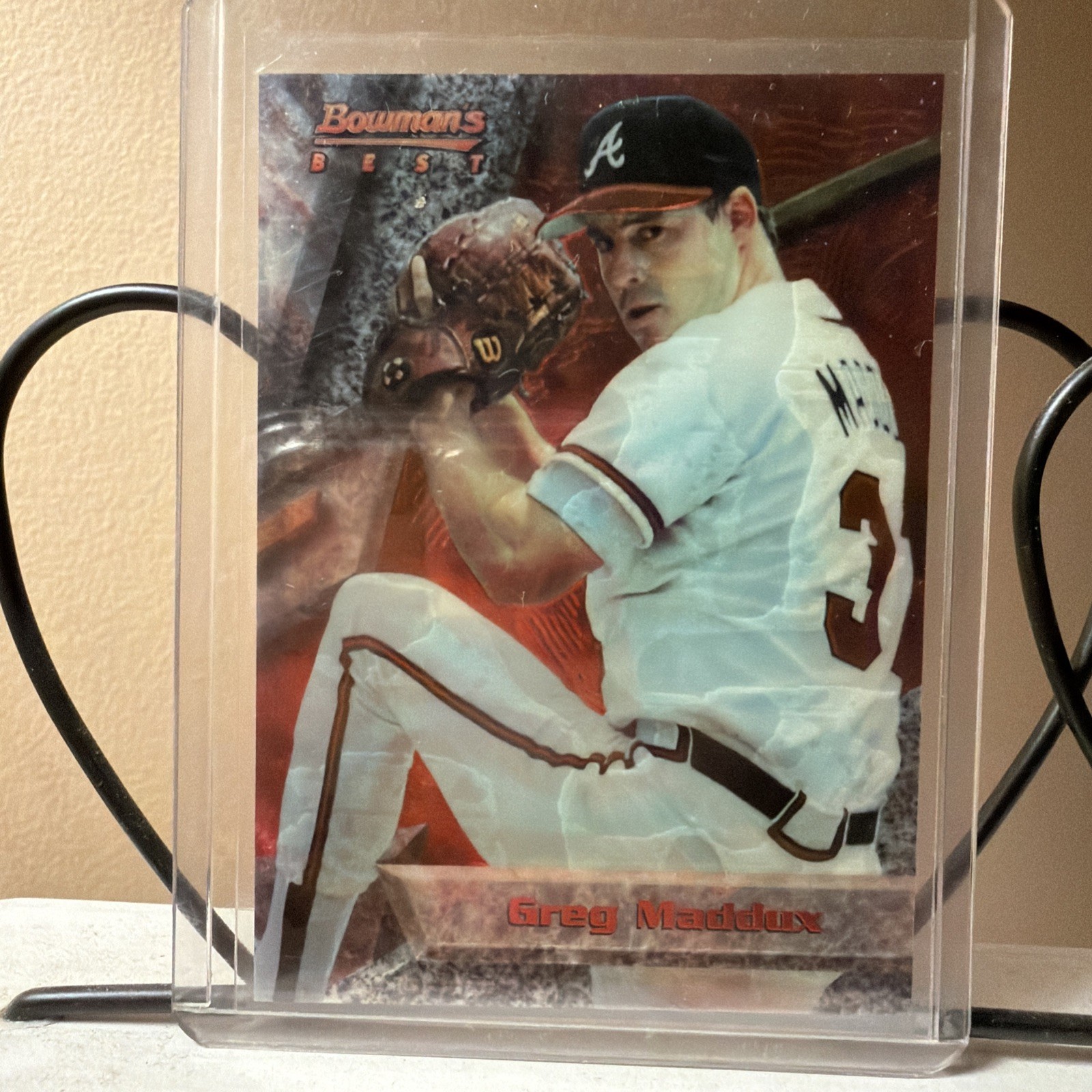 1994 Bowman's Best - Red Greg Maddux #36 Refractor