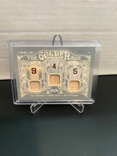2025 Leaf Lumber Ted Williams Joe Dimaggio Ralph Kiner The Golden Age GU Bat /15