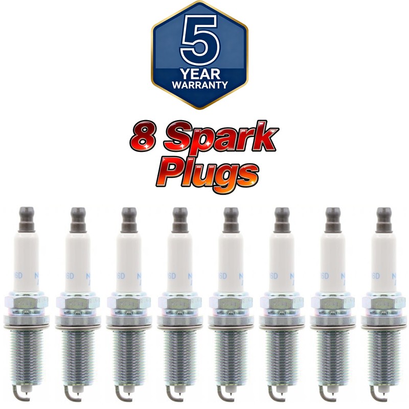 Set of 8 Laser Iridium Spark Plugs For BMW E70 E83 E90 E60 NGK ILZFR6D11 1208
