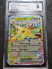 Leafeon Ex #6 (2025 Prismatic Evolutions) on eBay