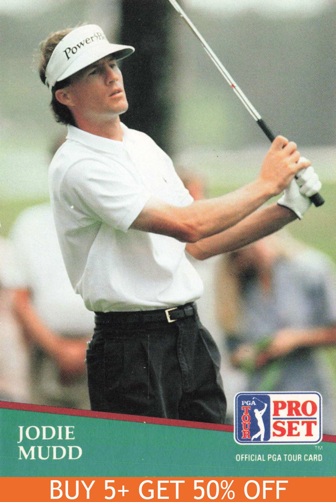 1991 Pro Set PGA Tour #8 Jodie Mudd Golf