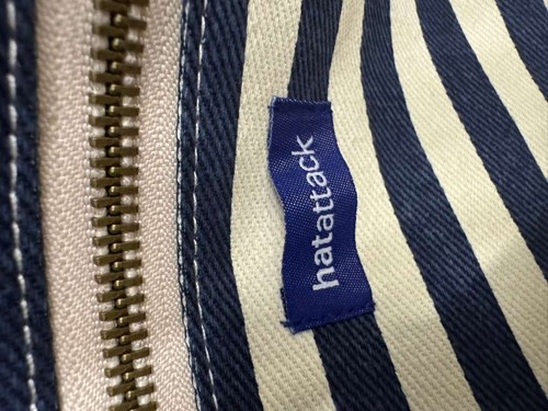 Cappello Attack New York originale Sunhat taglia Traveler Tote a righe blu navy taglia unica nuovo con etichette - Foto 5 di 9