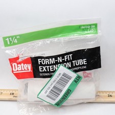Oatey Sink Drain Tailpiece Extension Tube Slip-Joint Plastic White HDC3526945