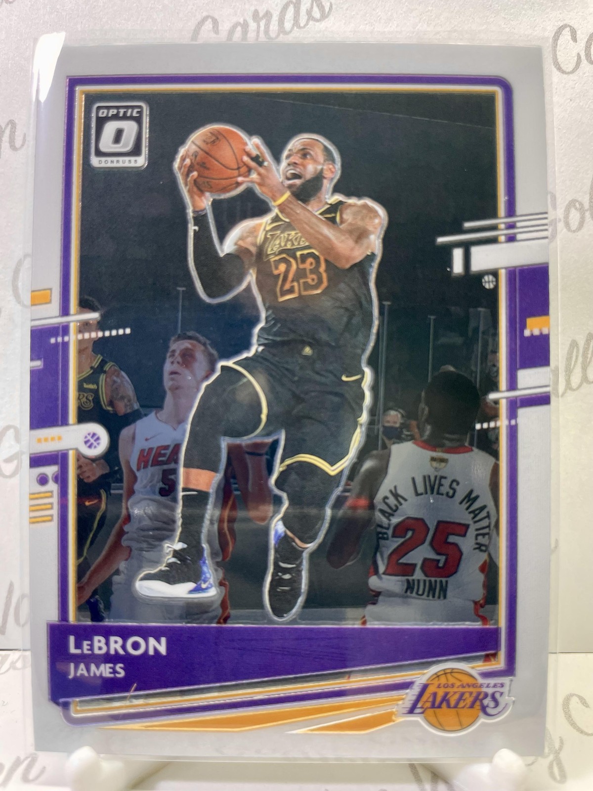 2020-21 Donruss Optic #13 LeBron James Los Angeles Lakers