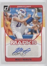 2024 Panini Donruss Signature Marks Matt Araiza #SMA-MAR Auto 0a3b