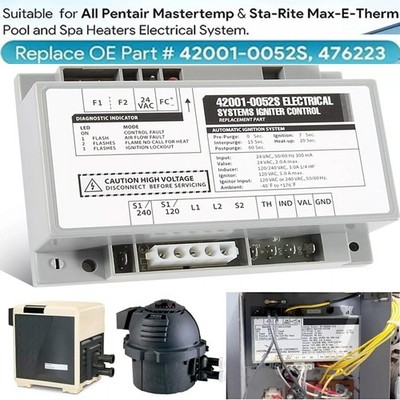42001-0052S Igniter Control Module 476223 For MasterTemp Pool And Spa Heaters