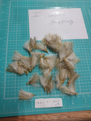Vintage Nos Renosky Dressed Treble Hooks Size 8 Nice 50 Hooks
